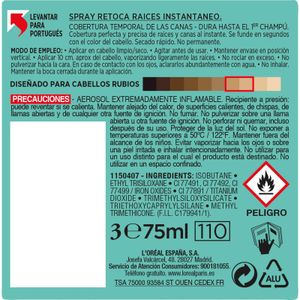 Segona imatge del producte Esprai Ros Retocador d'Arrels de la marca MAGIC RETOUC
