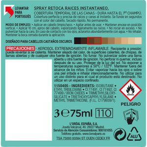 Segona imatge del producte Esprai Castany Fosc Retocador d'Arrels de la marca MAGIC RETOUC