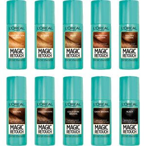 Quarta imatge del producte Esprai Castany Fosc Retocador d'Arrels de la marca MAGIC RETOUC