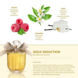 Segona imatge del producte Colònia Femenina Gold Seduction de la marca WOMAN SECRET
