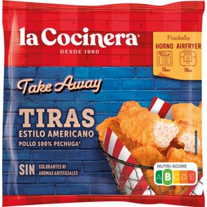 Tiras Pollo Estilo Americano