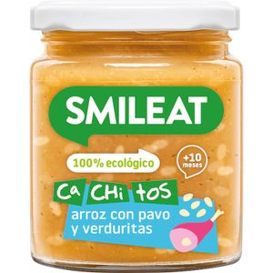 Imatge del producte Potet Trossets d'Arròs Titot i Verdures de la marca SMILEAT