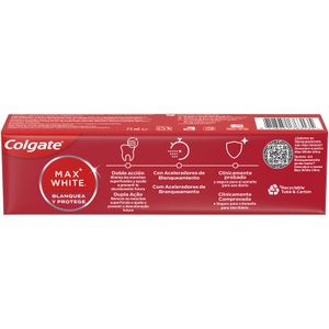 Tercera imatge del producte Dentífric Blanquejador Max White One de la marca COLGATE
