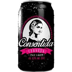 CONSENTIDA Cerveza Rubia Lata