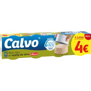 Atún en Aceite de Oliva Pack 4 Latas