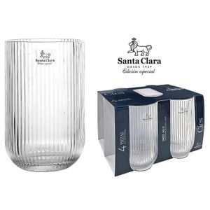 S4 Vasos Trasnparentes 430ml