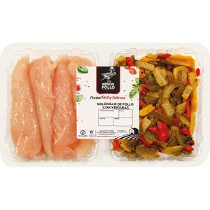 Solomillo con Verduras