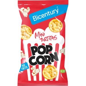 BICENTURY Mini Tortitas de Maíz Pop Corn