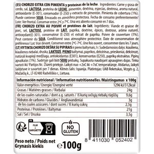 Chorizo Pimienta Corte Fresco