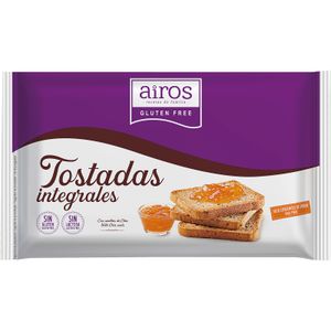 AIROS Tostadas Sin Gluten Integrales