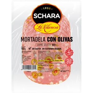 Mortadela con Olivas La Milanesa 100 Gr
