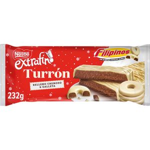 Turrón Choco Extrafino Relleno Galleta Filipinos