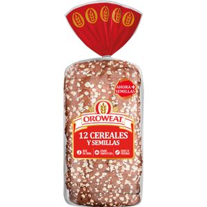 Pan Molde 12 Cereales y Semillas