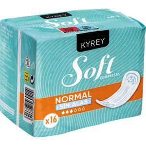 Compresa Normal S/alas Soft KYREY