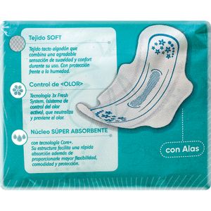 Tercera imagen del producto Compresa Super Alas Soft de la marca KYREY