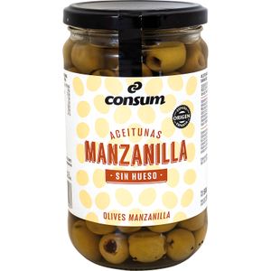 Aceitunas Manzanilla sin Hueso