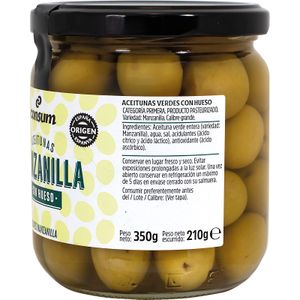 Aceitunas Manzanilla con Hueso Calibre Grande
