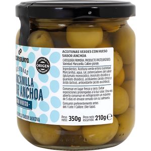 Aceitunas sabor Anchoa con Hueso