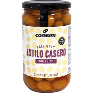 Aceitunas Estilo Casero con Hueso CONSUM