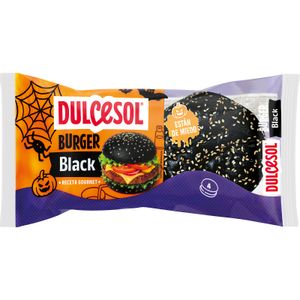 Imagen del producto Pan Burger Black 4 Unidades de la marca DULCESOL