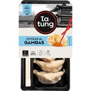 Gyozas de Gambas