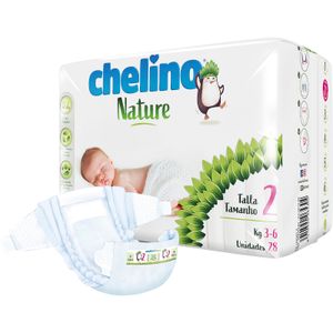 Pañal Talla 2 Nature 3-6 kg