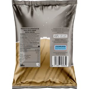 Conos de Maíz Sabor Queso y Bacón