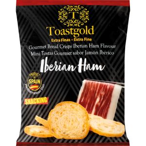 Minitostas Aceite Oliva Jamón Ibérico TOASTGOLD