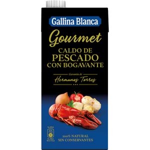 Caldo Gourmet Pescado con Bogavante