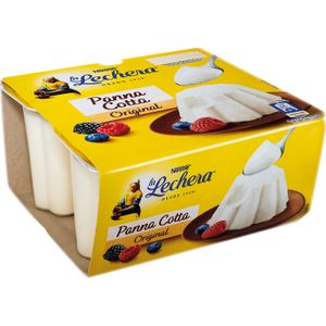 Panna Cotta Natural pack de 4 LA LECHERA