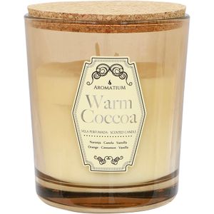 Vaso Vela Perfumada Crema Warm Cocca