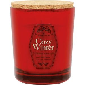 Vaso Vela  Perfumada Rojo Cozy Winter