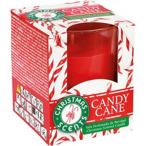 Imagen de Vaso Vela Perfumada Candy Cane