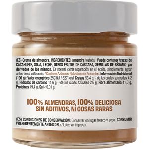 Crema Almendras 100% Tarro