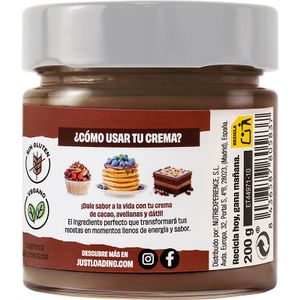 Tercera imatge del producte Crema Cacau i Avellanes amb Dàtil 100% Pot de la marca JUST LOADING