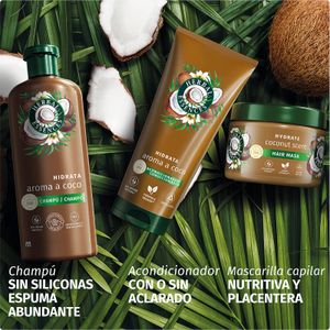 Séptima imagen del producto Champú Hidratante Coco de la marca HERBAL ESSEN