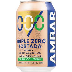 AMBAR 0,0,0 Cerveza Tostada 0,0,0 Lata