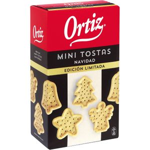 Mini Tostas Formas Navidad