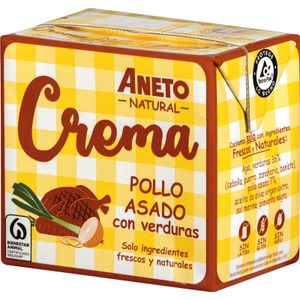 Imagen de Crema Pollo Asado con Verduras