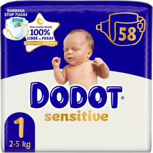 Pañal Sensitive Talla 1 De 2 Kg a 5 Kg