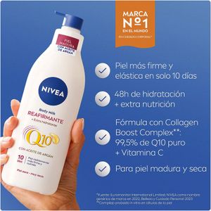 Segona imatge del producte Llet Corporal Refermant Oli d'Argània de la marca NIVEA