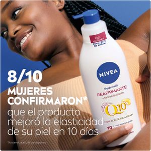 Tercera imatge del producte Llet Corporal Refermant Oli d'Argània de la marca NIVEA