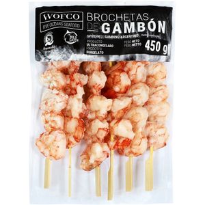 Brocheta Gambón Pelado Congelado