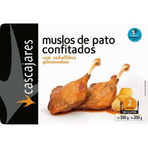 Muslos de Pato con Cebollitas Glaseadas
