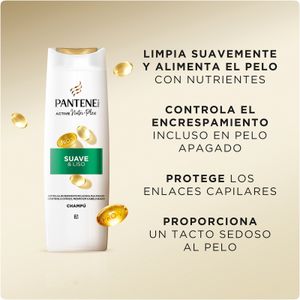 Setena imatge del producte Xampú Nutri Plex Suau i Llis de la marca PANTENE