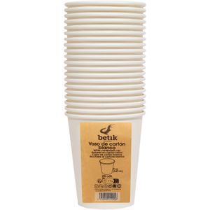 Vaso Papel Blanco, 240 Ml 20 u