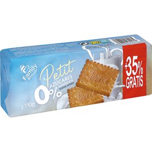 Galletas Petit 0% sin Azúcar + 35%