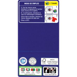 Detergente Cápsulas Total