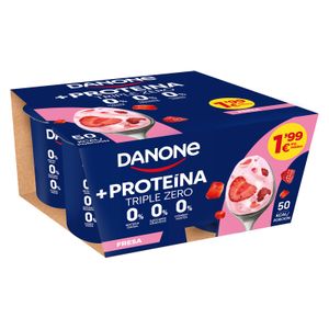 Yogur 0%0% Proteína Fresa DANONE