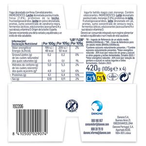Yogur 0%0% Proteína Fresa